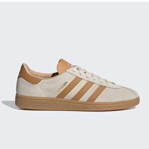Adidas Munchen Mesa Tan Brown Gum Men's Shoes Size 8 with original box